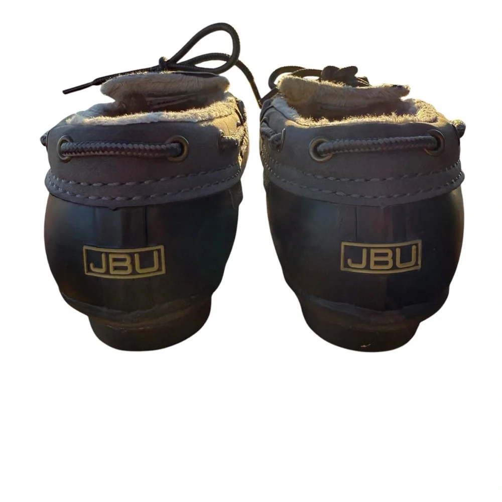 JBU GWEN WEATHER READY DUCK SHOES SIZE 9M FAUX FUR LINED